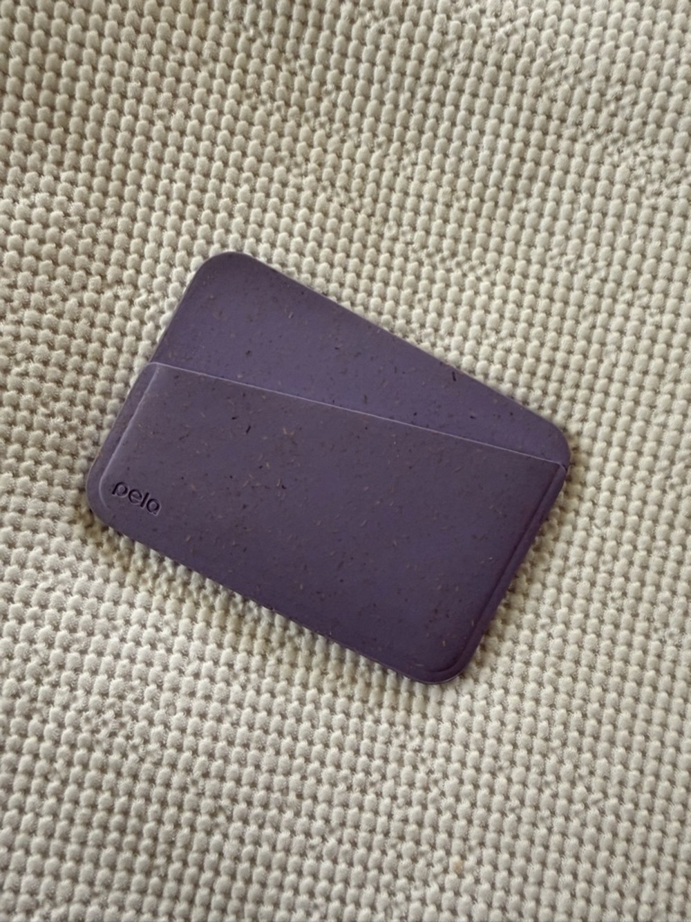 pela Purple Card Holder Wallet